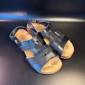 Propét Leather Comfort Sandals‎ Adjustable Straps Casual Shoes Size 8